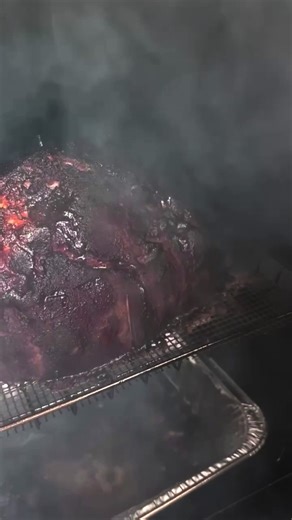 Bradley Smoker on Instagram: "Holiday ham, done right. Sweet glaze on the outside. Real smoke flavor all the way through."
