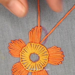 108K views · 3.6K reactions | Flower Embroidery Design by Hand, Flower Stitching Tutorial, Hand Embroidery New Project, | Solin Original | Facebook