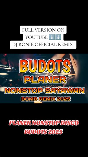 Nonstop Budots Disco Remix by DJ Ronie