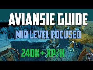 Runescape 3 - Aviansies guide | 240-400k XP/h (Mid-level)