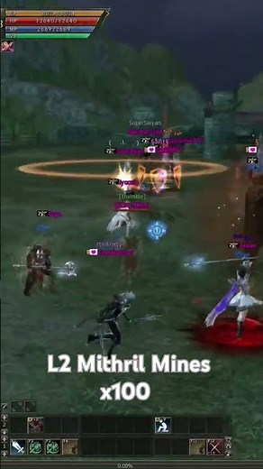 lineage 2 - PvP - Mithril Mines x100 #lineage2 #mmorpg #l2community #games #gaming #l2 #lineage