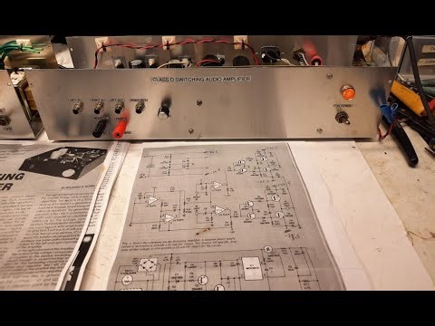 Class D Audio Amplifier - Popular Electronics Magazine Project