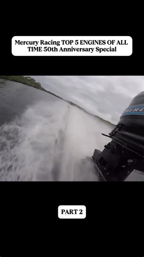 Top 5 Mercury Racing Engines of All Time - 50th Anniversary Special