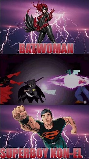 Clash of The Cadet & The Clone: Batwoman VS Kon-El | MUGEN Sudden Death!