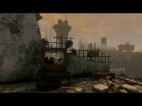 Fallout 4 - Main Menu Sirens, 500 Miles, Creaking Steel