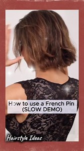 1.1M views · 2.7K reactions | How To Use a French Pin ❤️ #hairstyle #hairstyles #beautiful #tutorial #hairtutorials #beautiful #hairideas #hairtips #bun #frenchtwist #clawclip #hairinspiration #fblifestyle | Hairstyles Ideas | Facebook