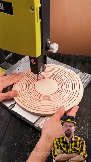 TAP IF YOUR BRAIN CAN’T PROCESS A SPRING MADE OF WOOD 😳🧠