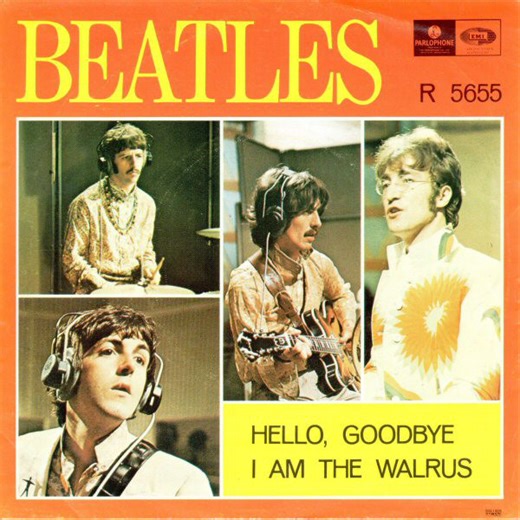 Beatles - Hello, Goodbye / I Am The Walrus