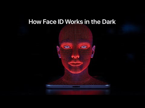 How Face ID Works in the Dark | Infrared Light & 3D Face Mapping