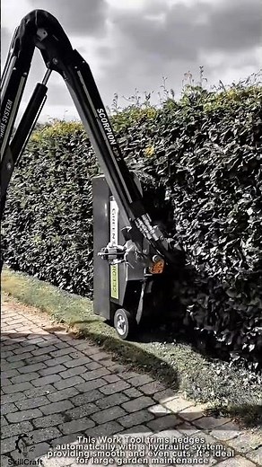 Hydraulic Hedge Trimmer Work Tool for Perfect Landscaping