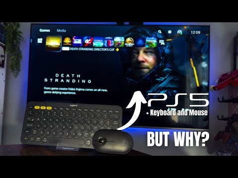 PS5 Gaming with a Keyboard and Mouse ?