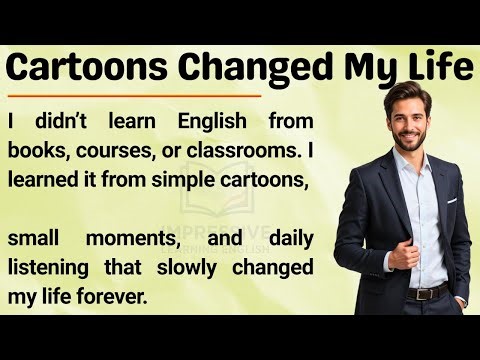 How I Learned English from Cartoons 🔥 || Learn English Naturally || English Motivation Video ✅