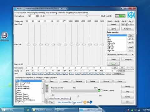 Peace GUI + Equalizer APO software solved low volume problem