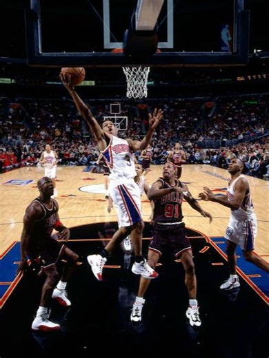 Dennis Rodman's Game Highlights vs. Allen Iverson (1996)