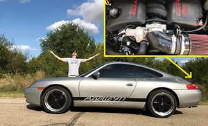 I finally finished my Porsche 911 LS-swap!