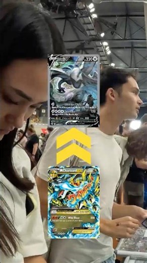 Trading Mega Charizard for Lugia V?! | Pokemon Vendor POV