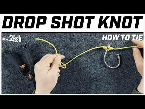 How to Tie a Drop Shot Knot