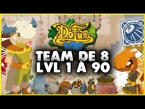 MON RUSH SERVEUR SAISONNIER ! (4 Crâ / 4 Enu) - DOFUS RÉTRO