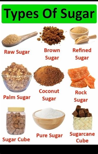 Types Of Sugar