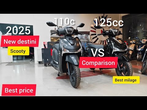Hero Destini 125 Xtec Zx Vs Destini 110 Zx Full Detail Review | Hero Destini Scooter👌 Onroad Price