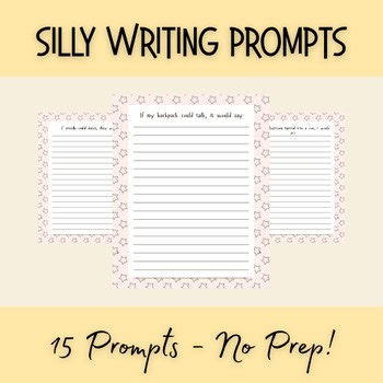 Funny End of Year Writing Prompts | Last Week of School Activities No Prep