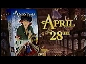Anastasia vhs commercial 1998