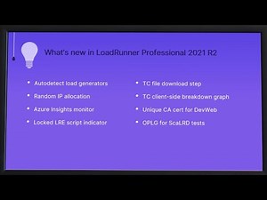 What's New in LoadRunner Professional 2021 R2