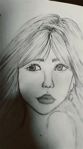 Korean girl drawing 🥰🥰🥰🥰