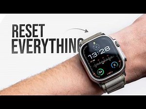 How to Reset Everything on Apple Watch (tutorial)
