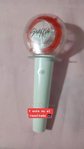 Tutorial para hacer el lightstick de Stray Kids