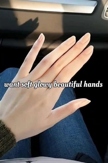 how to get soft beautiful hands #handcare #glowup #tips
