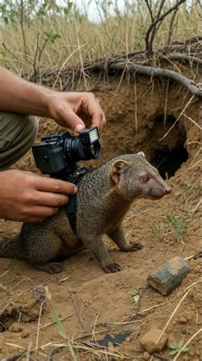 Dwarf Mongoose (Helogale parvula) | animal short video #shorts #viral #animals