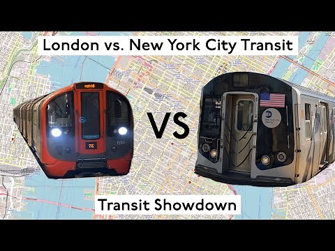 Transit Showdown: London vs. New York City