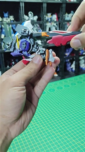 [WIP] Custom Build Gunpla HG Glaive Unit 6 Kyaru Inner Structure Design #gundam #gunpla