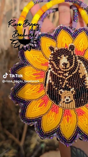 Bears and Sunflowers: A Beadwork Journey