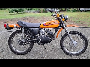 73 Kawasaki G5 100 Wheelie