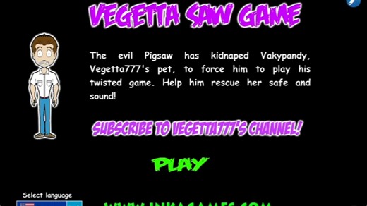 因卡游戏之《Vegetta Saw Game》