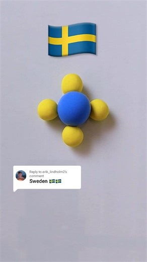 Mixing the 🇸🇪 Sweden flag colors 🔵🟡 … Guess the result! 🤔🎨✨ #flagmixing #colormixing #asmrart #sweden #explore | Mahdi Jahan