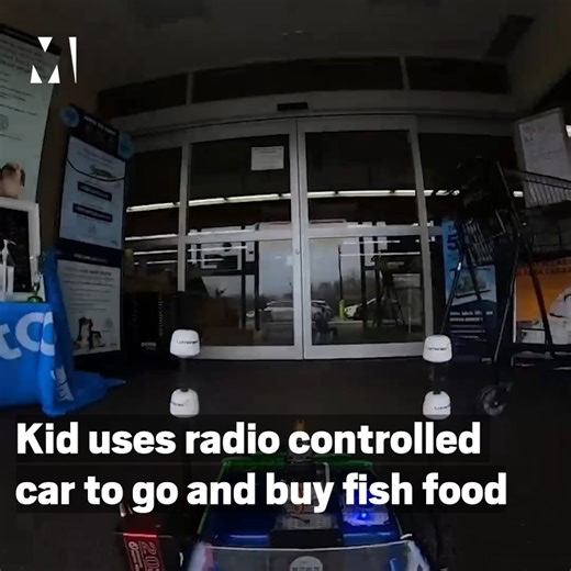 7.9K views · 50 reactions | Can't be bothered to go to the shop? Send your remote-controlled car instead!  | Metro | Facebook