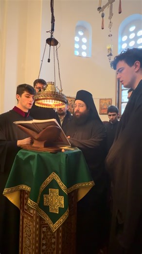 Αρχιμανδρίτης Χερουβείμ Τσίνογλου | Και νυν Δέσποινα πρόσδεξαι - Ι.Μ. Αγίου Διονυσίου του εν Ολύμπω - Πανήγυρη 2026 | Instagram