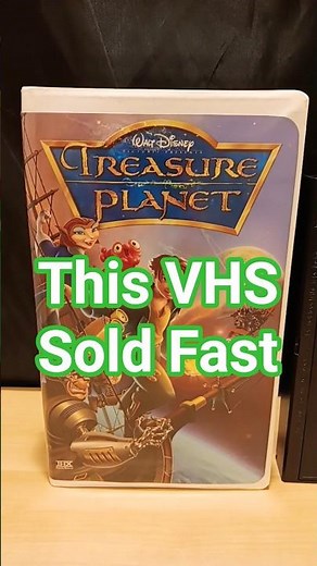Treasure Planet VHS Sells on eBay #treasureplanet #ebay #vhs #disney