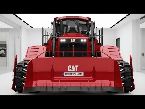 This Monster Bulldozer Can Move Mountains! 😱 | 2027 Caterpillar D11 in Action