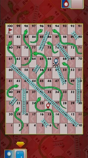 snake and ladder gameplay | how to win Ludo king #ludoking #gaming #shorts #shortsfeed