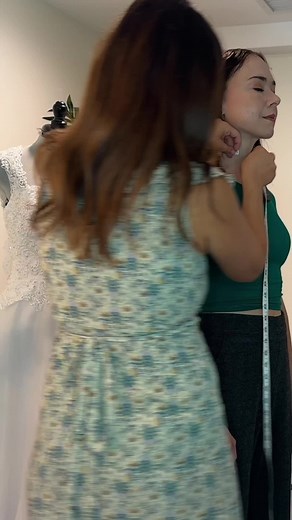Asmr part 1: wedding dress fitting and seamstress roleplay to help you relax, bridal dress alterations @ilovekatieasmr #asmrtailor #tailor #seamstress #seamstressoftiktok #asmrroleplays #roleplayasmr #weddingdress #asmrwedding #weddingalteration #bridaltiktok #bridal #bridaldress