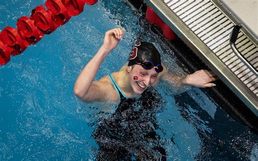 State College’s Molly Workman sets Mid-Penn 50 free record for fourth consecutive year
