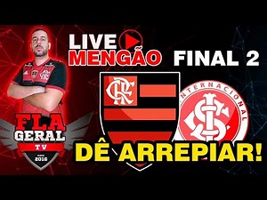 FLAMENGO X INTERNACIONAL VALENDO A GLÓRIA! CENI QUEBRA A CABEÇA! INTER ENCURRALA ARBITRO!