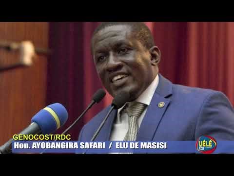 AN: HON AYOBANGIRA SAFARI Recommande une forte mobilisation sur le Rapport Mapping comme le Genocost