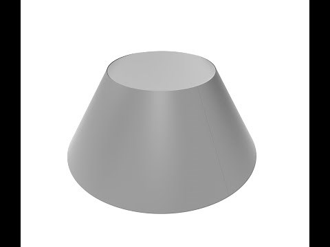 Solid Edge Lofted Flange