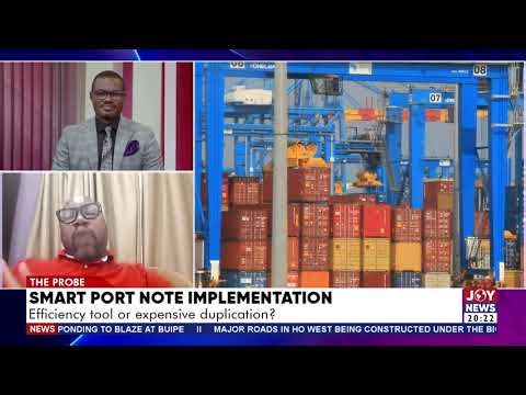The Smart Port Note is going to help Ghanaian port authorities in their work.
