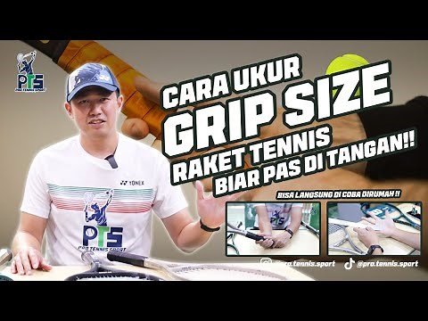 [REVIEW] How to Measure the Grip Size of a Tennis Racket, So It Fits Your Hand!! #tennislovers
